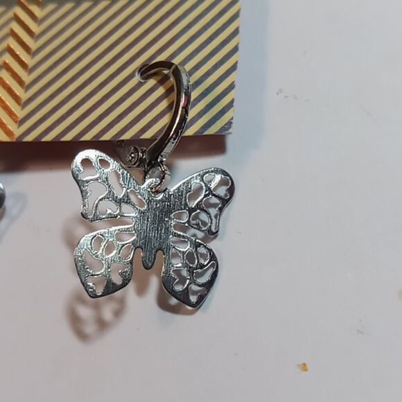 Butterfly earrings - Picture 3 of 4